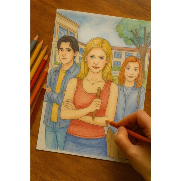 Buffy: The Vampire Slayer Coloring Book