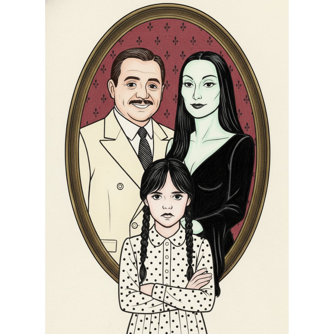 Wednesday Coloring Book - Image 10