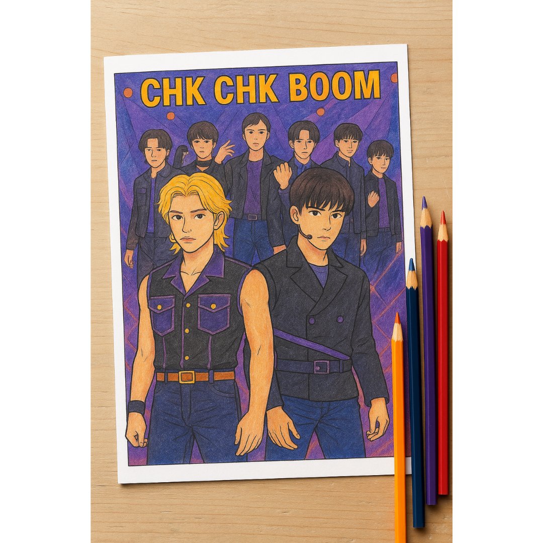 Stray Kids Coloring Book - Image 11