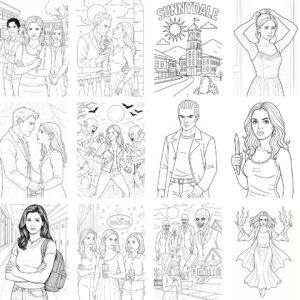 Buffy: The Vampire Slayer Coloring Book - Image 2