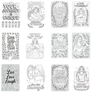 Mental Health Coloring Book - Image 3