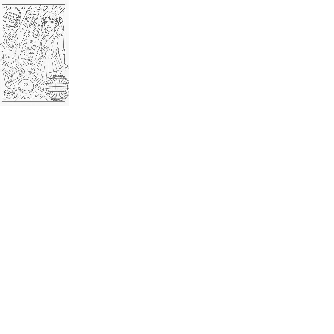 We Love the 90’s Coloring Book - Image 4