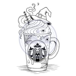 Spooky Coffee Coloring Book - Image 7