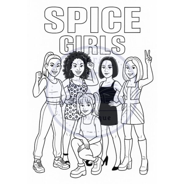 We Love the 90’s Coloring Book