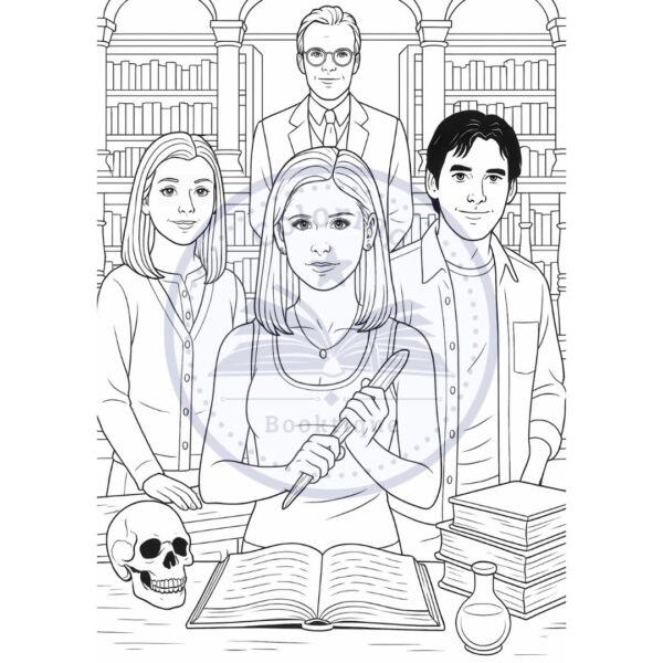 Buffy: The Vampire Slayer Coloring Book