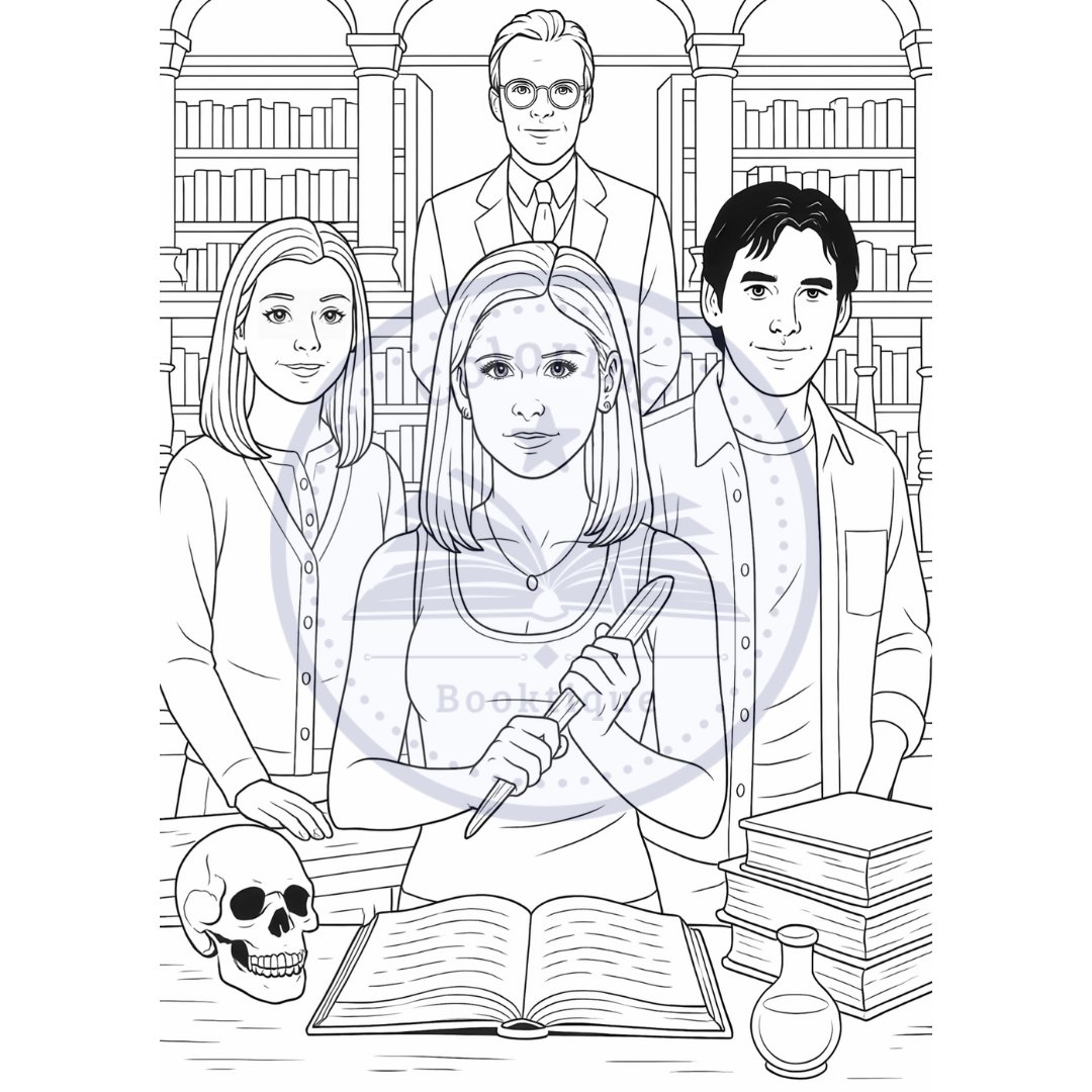 Buffy: The Vampire Slayer Coloring Book - Image 7