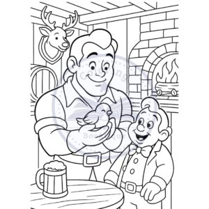 Cute Disney Villains Coloring Book - Image 7