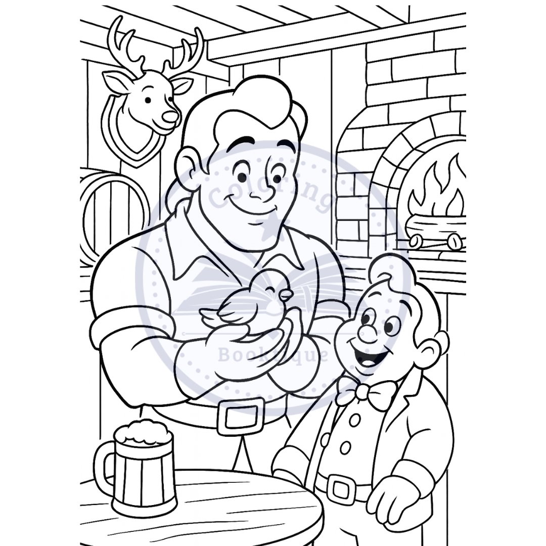 Cute Disney Villains Coloring Book - Image 7