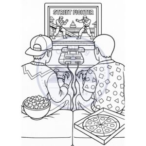 We Love the 90’s Coloring Book - Image 6