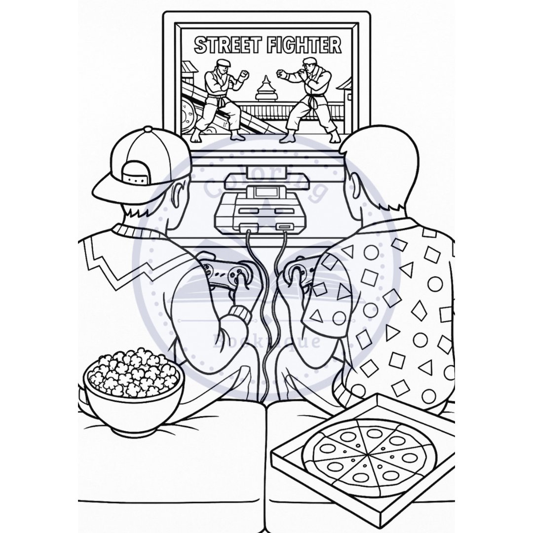 We Love the 90’s Coloring Book - Image 6