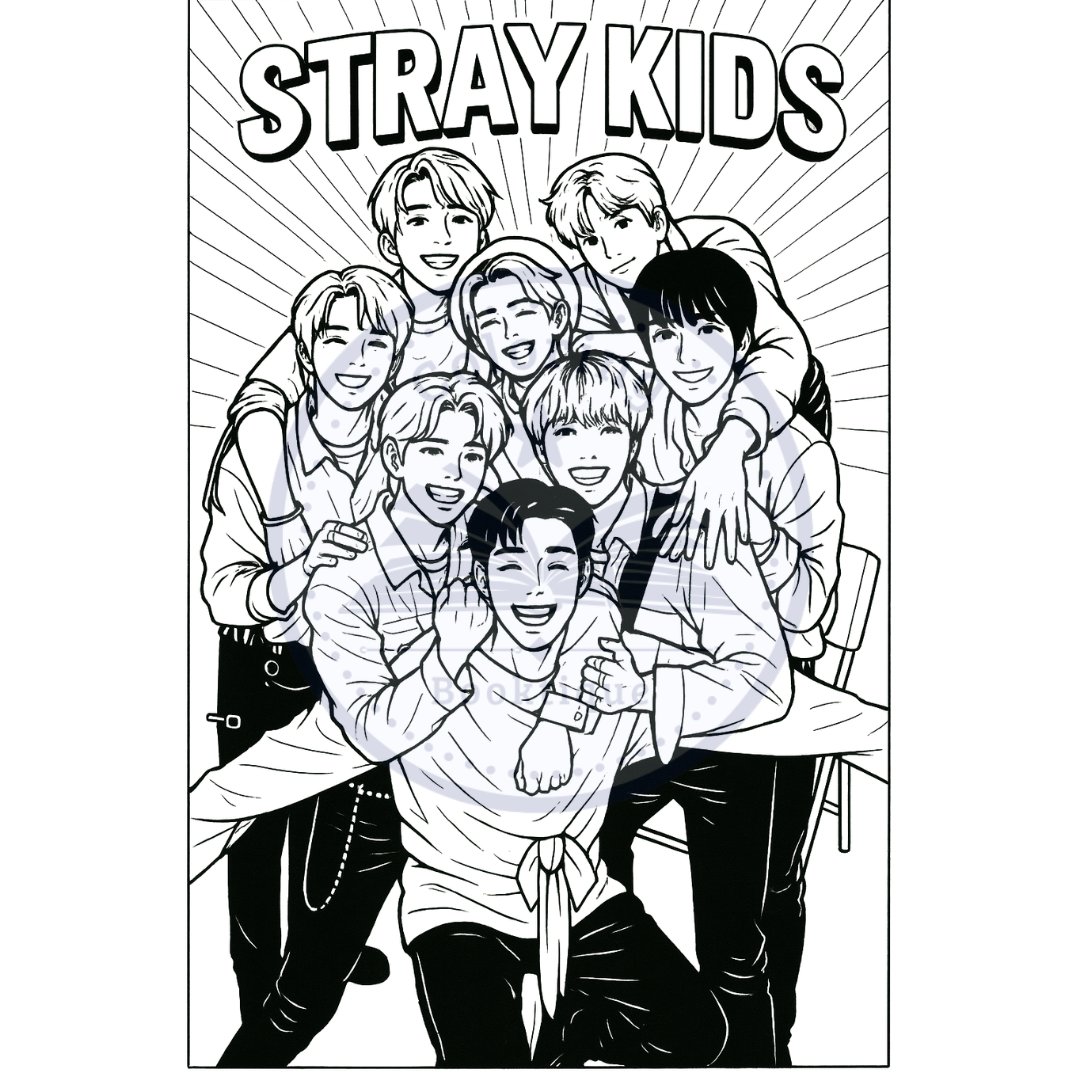 Stray Kids Coloring Book - Image 6