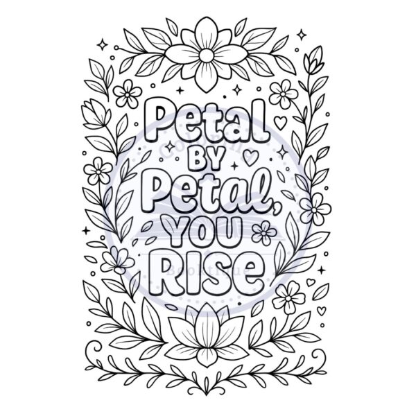 Mental Health Coloring Book