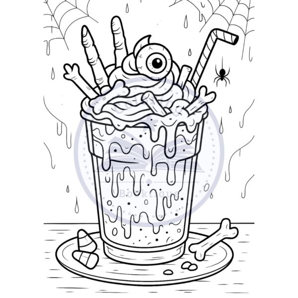 Cute & Creepy Halloween Coloring Book