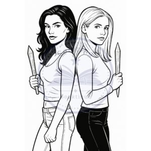 Buffy: The Vampire Slayer Coloring Book - Image 8