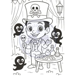 Cute Disney Villains Coloring Book - Image 8