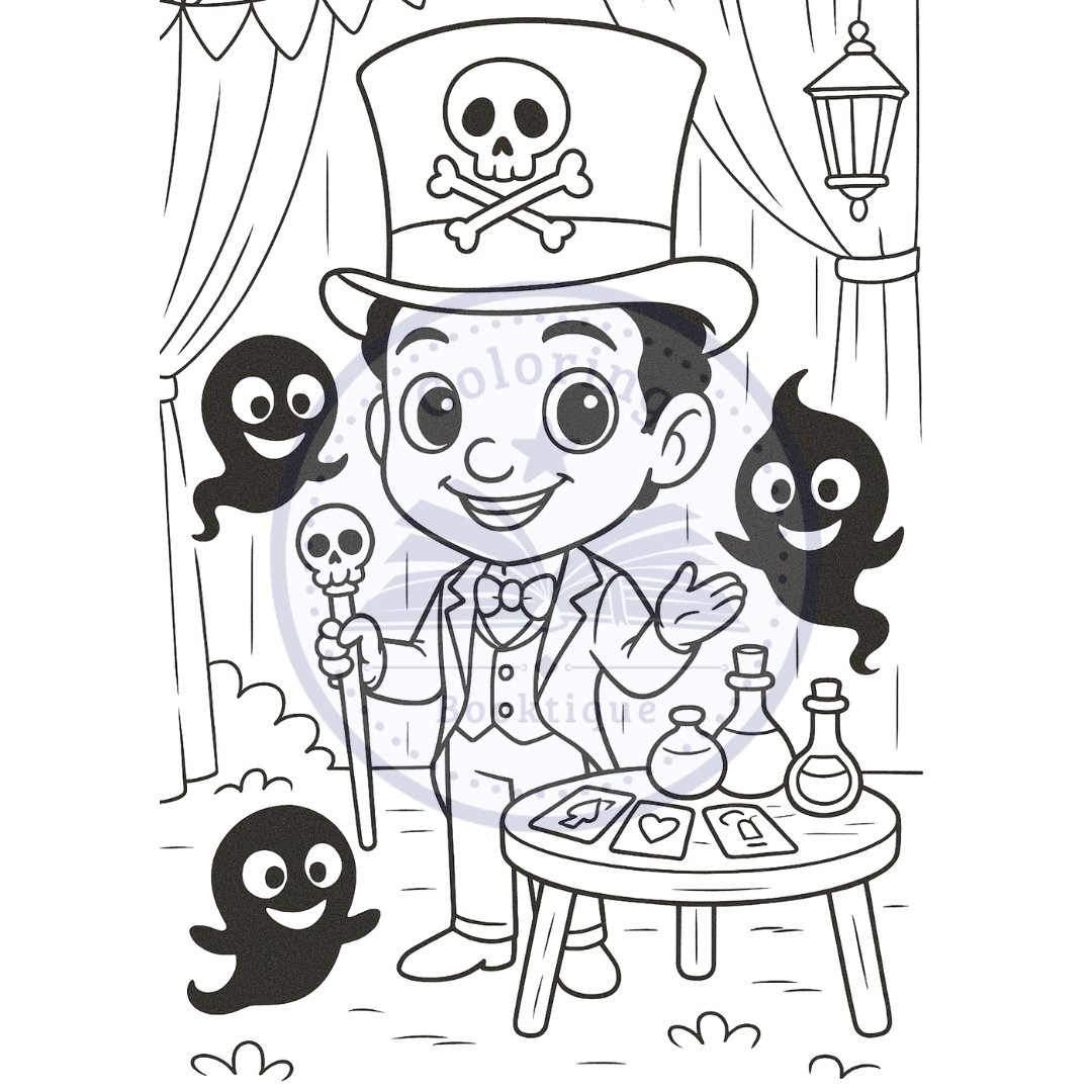 Cute Disney Villains Coloring Book - Image 8