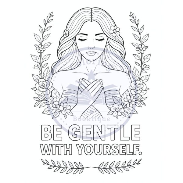 Mental Health Coloring Book