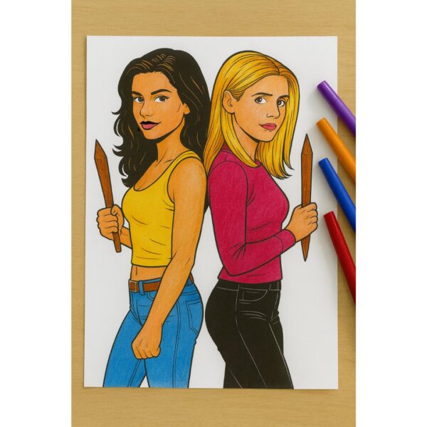 Buffy: The Vampire Slayer Coloring Book