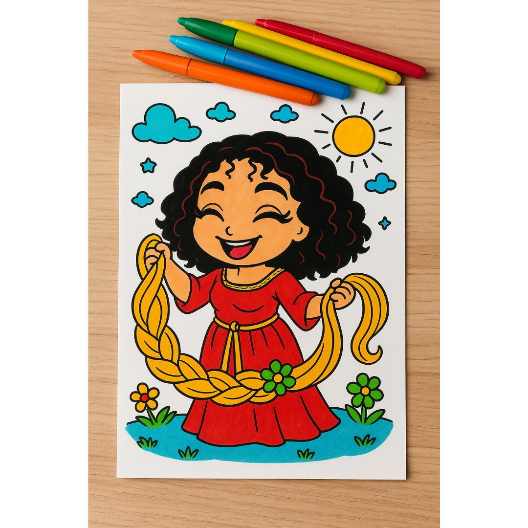 Cute Disney Villains Coloring Book - Image 9