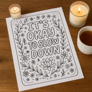 Mental Health Coloring Book - Image 8