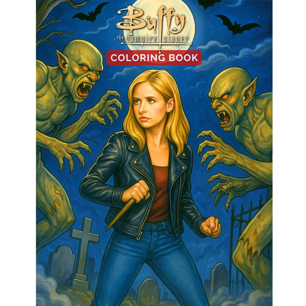 Buffy The Vampire Slayer Coloring Book