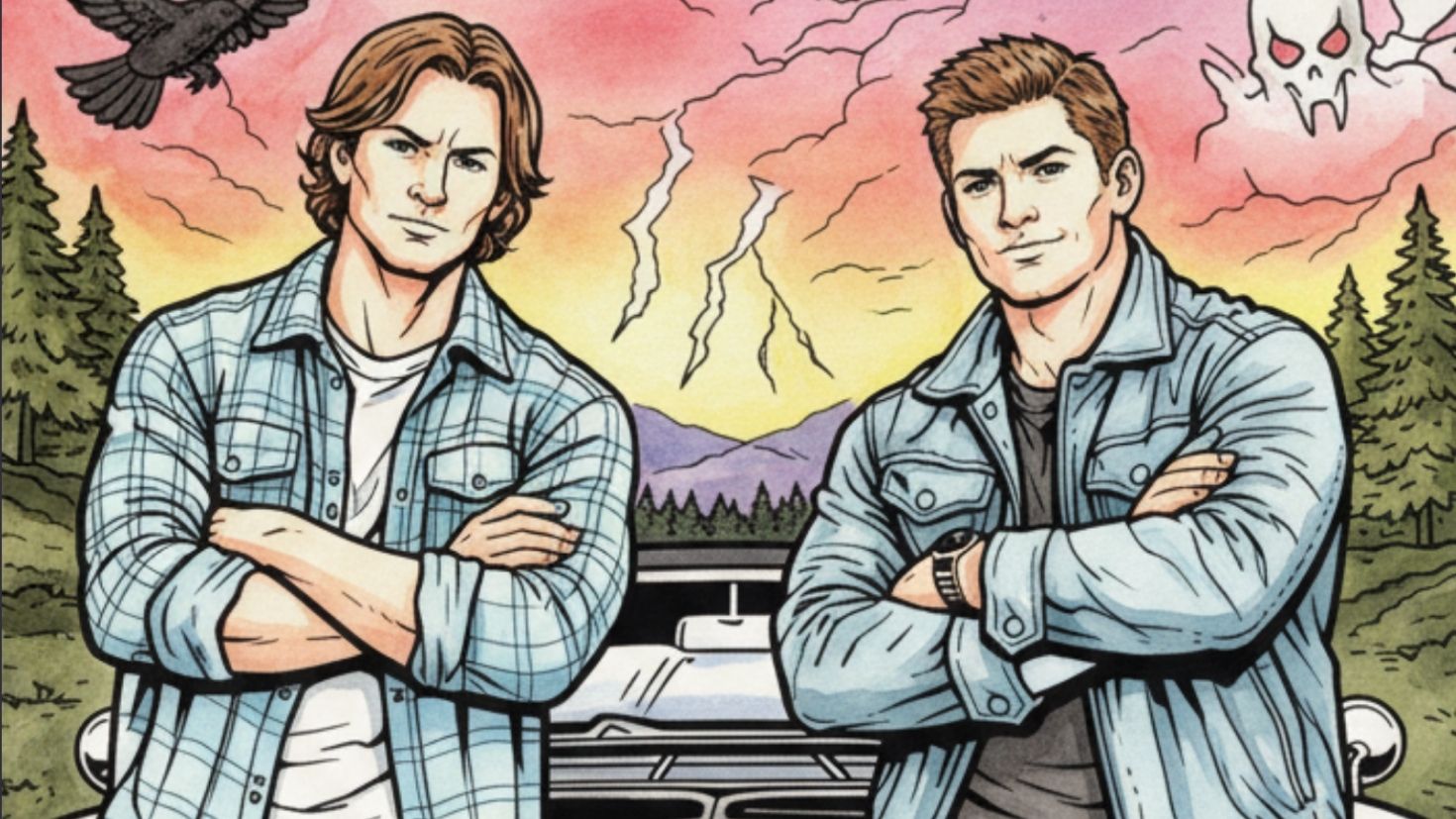 Supernatural Coloring Page